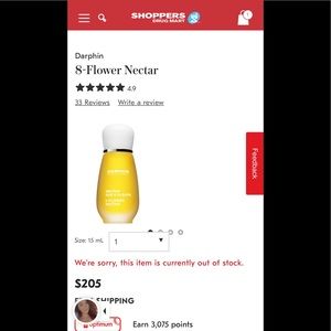 Darphin 8 flower nectar